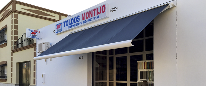 Toldos Montijo entrada